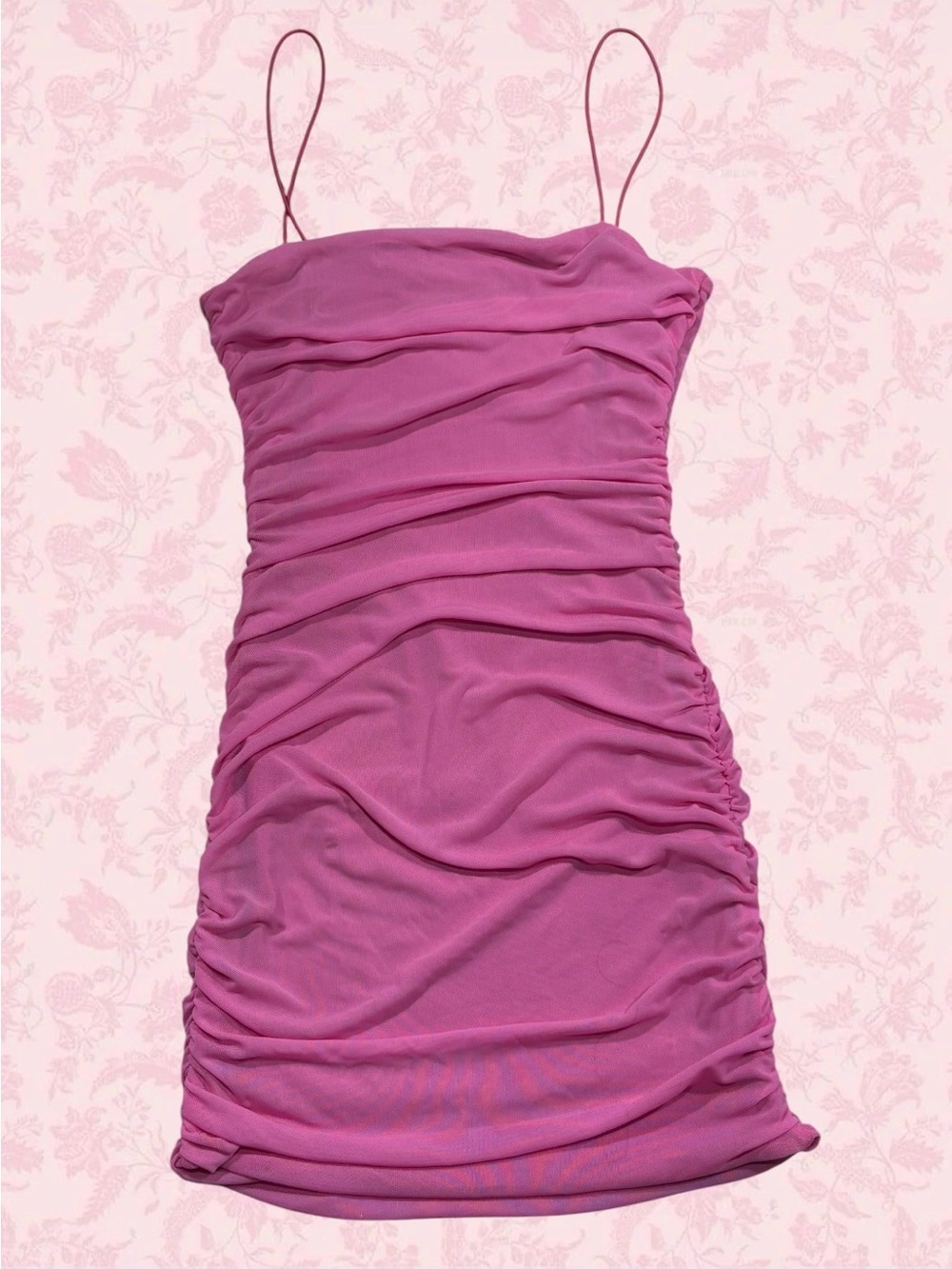 Princess Polly Holloway Wishes Cut Out Bodycon Mini Dress Pink - Picture 3 of 5